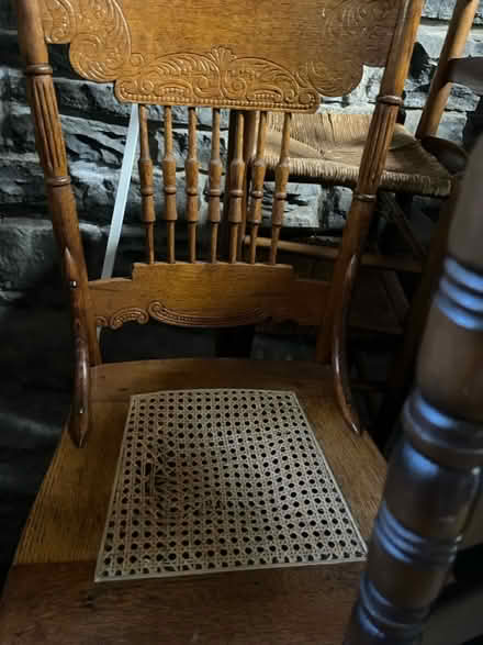 Photo of free Ladderback chairs- variety (Kingston, NY) #2