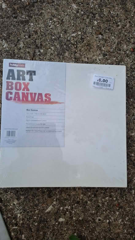 Photo of free Box Canvases 2 sizes (Caversham RG4) #3
