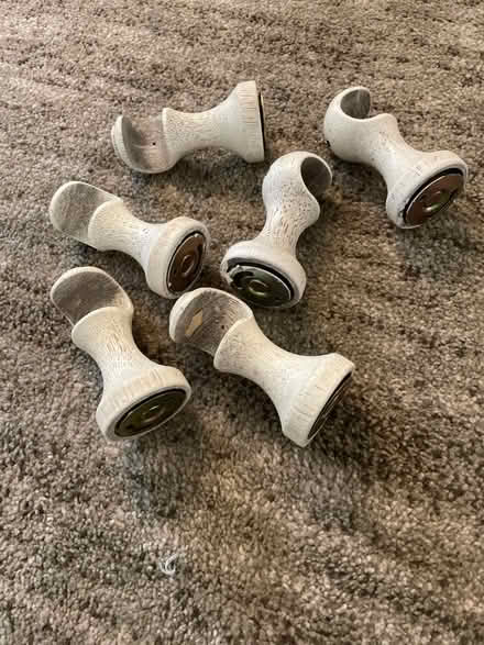Photo of free Wooden curtain poles (Scriven HG5) #3