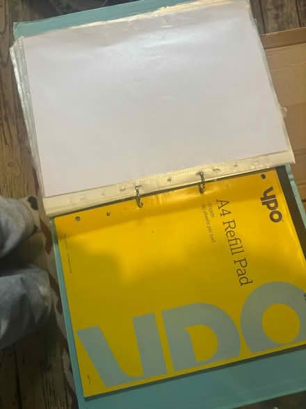 Photo of free Blue ring binder (Halifax) #1