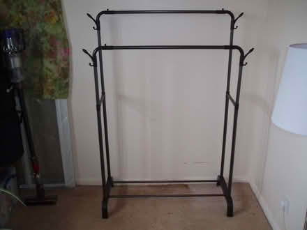 Photo of free Freestanding Double Clothes Rail (Yateley GU46) #1