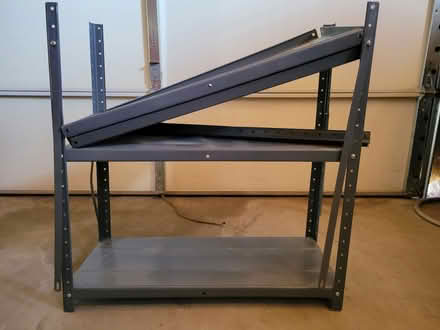 Photo of free metal shelf unit (near Horsetooth and College) #1