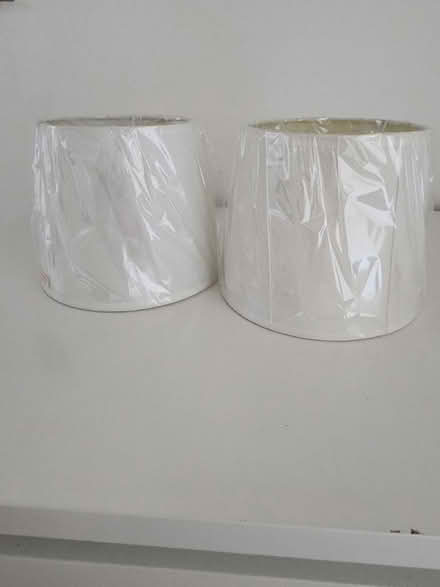 Photo of free White lampshades (Portchester PO16) #1