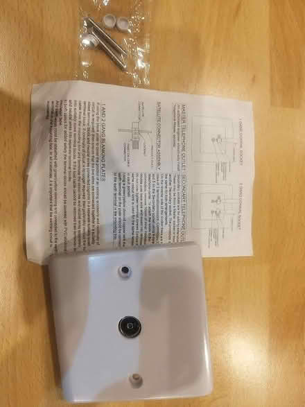 Photo of free 1 hang coaxial socket (Penwortham PR1) #1