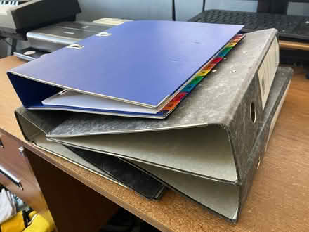 Photo of free 4x large A4 ring binders (Bear Flat) #1