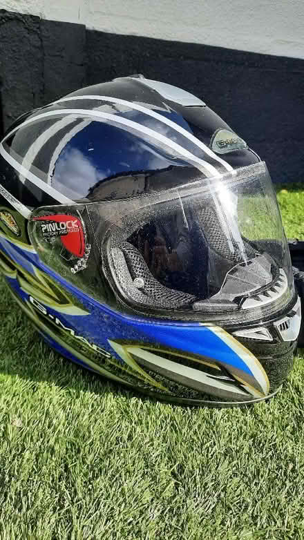 Photo of free Motorbike helmet and gloves (Ashford TW15) #2