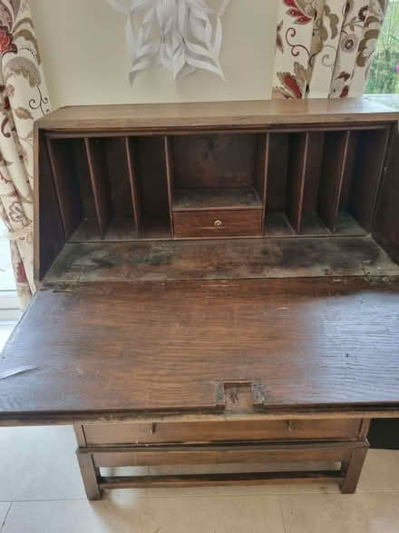 Photo of free Small oak desk/bureau (Lakeside LA12) #2