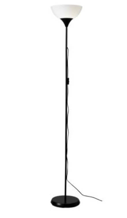 Photo of free Basic tall black lamp from Ikea (Emmbrook RG41) #1