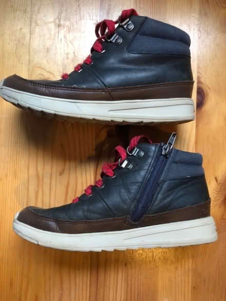 Photo of free Clark’s size 13 1/2 G zip up ankle boots (Latchford WA4) #2