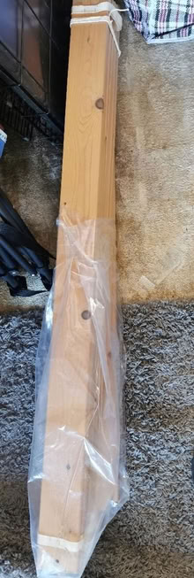 Photo of free 4ft 6in wooden bed slts (Bedhampton PO9) #1