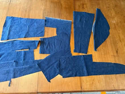 Photo of free Denim fabric off cuts (Kingscote GL8) #1