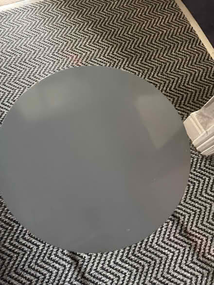 Photo of free Small grey table (Bishop Auckland DL14) #1