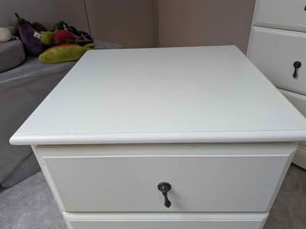 Photo of free White bedside table (Walkley S6) #4