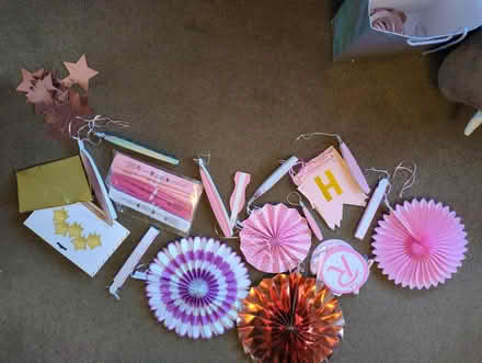 Photo of free Birthday / Celebration ceiling decorations (Bures Hamlet CO8) #1