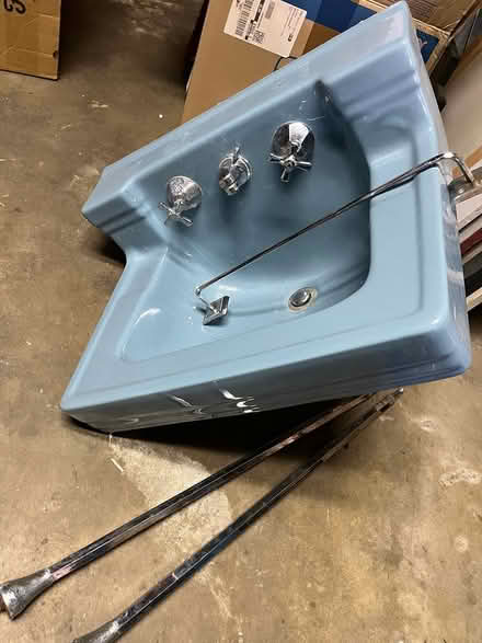 Photo of free vintage sink, hose bib, tools (santa monica) #1