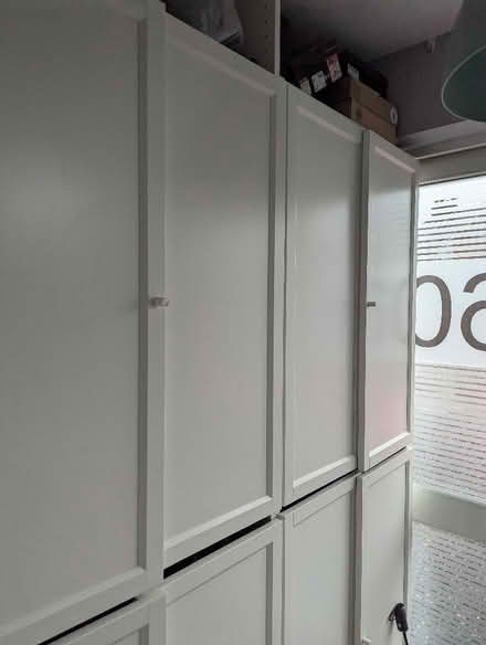 Photo of free IKEA cupboards with doors (Whitnash CV31) #1