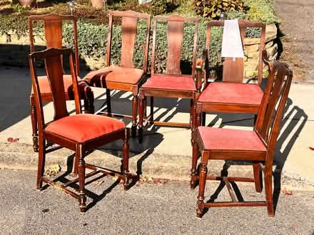 Photo of free 6 Chairs- dining room (Everett near Chelsea) #1