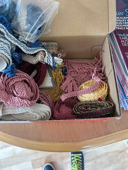 Photo of free Upholstery and curtain trimmings (Liphook) #2