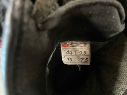 Photo of free Motorcycle boots Sidi Vertebrae (Burrough on the Hill LE14) #4