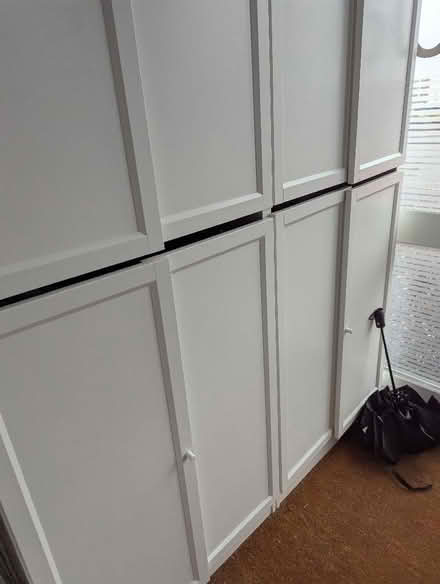 Photo of free IKEA cupboards with doors (Whitnash CV31) #2