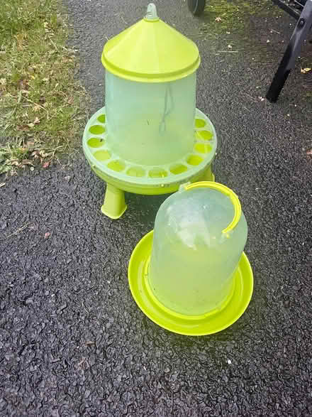 Photo of free Hen food/water containers (Annahilt BT26) #1