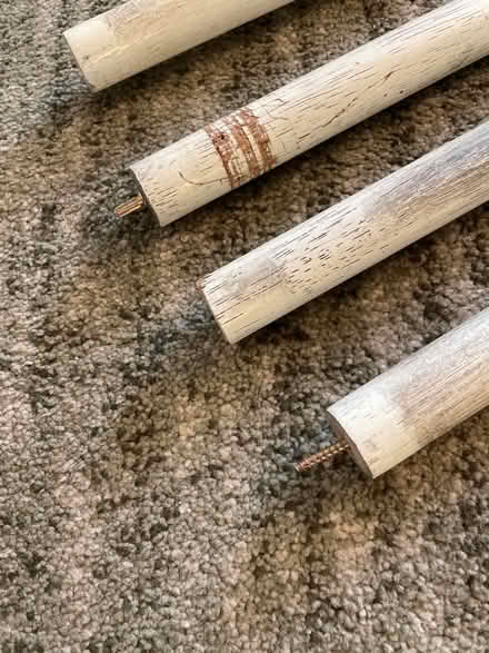 Photo of free Wooden curtain poles (Scriven HG5) #2