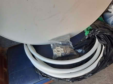 Photo of free White Circular Table (Bursledon SO31) #2
