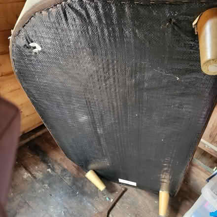Photo of free Leather Loveseat. 125cm x 75cm (Warlingham CR6) #3