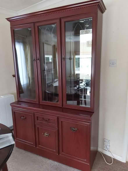 Photo of free Large display cabinet (Drayton) #2