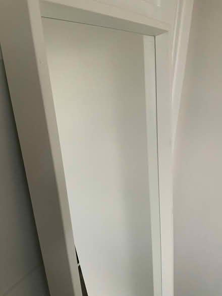 Photo of free Long wall mirror white frame (Marden Thorn TN12) #2