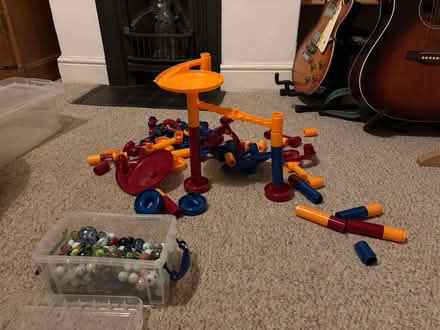 Photo of free Marble run and large box marbles (Hebden Bridge) #2
