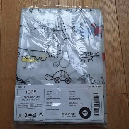 Photo of free IKEA Shower Curtain #2 (Bassingbourn) #1