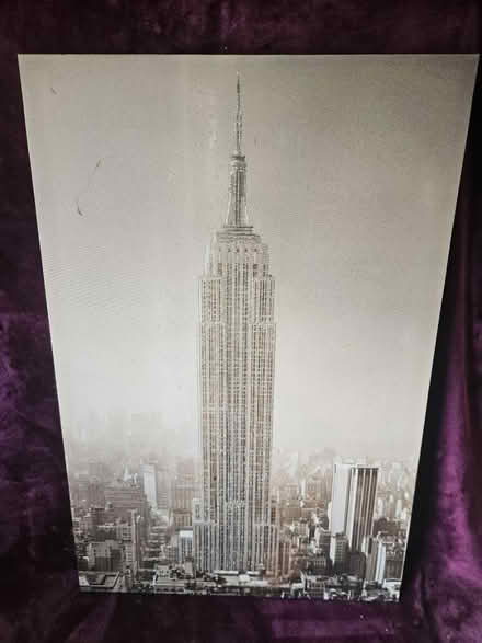 Photo of free Large empire state canvas (SY11) #1
