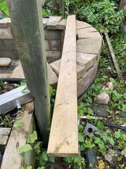 Photo of free 6inch x 2inch x 8foot treated timbe (WV13 Willenhall) #2