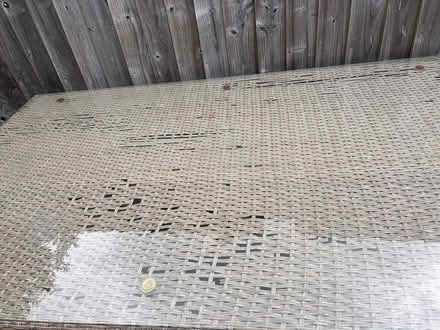 Photo of free Large garden table with glass top (Kidderminster DY11) #4