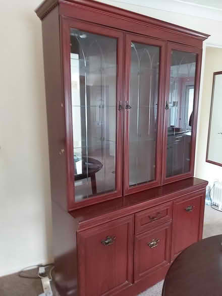 Photo of free Large display cabinet (Drayton) #1