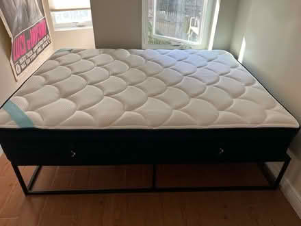 Photo of free Queen size mattress and frame (Ditmas Ave Station (F train)) #1