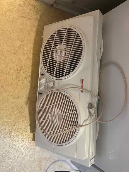 Photo of free Twin window fan (Hintonburg) #1