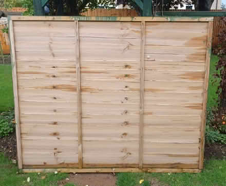 Photo of free Fence Panel 6ft wide x 5ft high (Packsaddle BA11) #2