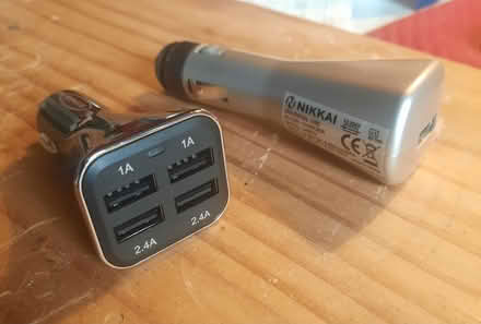 Photo of free Chargers - cigar lighter to USB (Dunoon) #1