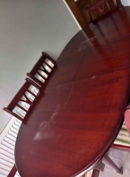 Photo of free Extending Dining table and 6 chairs (Stannington S6) #4