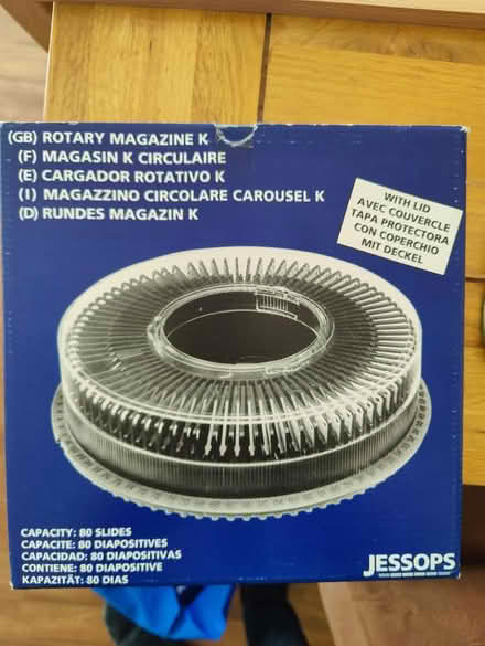Photo of free Slide projector rotary magazine (RG10 Waltham St Lawrence) #1