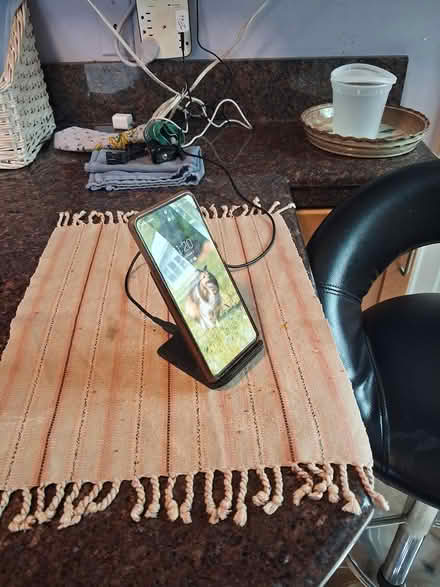 Photo of free Wireless phone charger stand (Bryant) #1