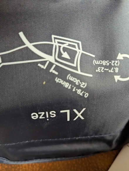 Photo of free Extra Large Cuff for BP monitor (Grangeway area NN10) #4