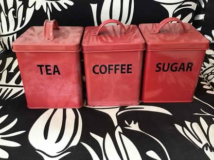 Photo of free Tea, sugar & coffee caddy (Cf46 5ef) #1