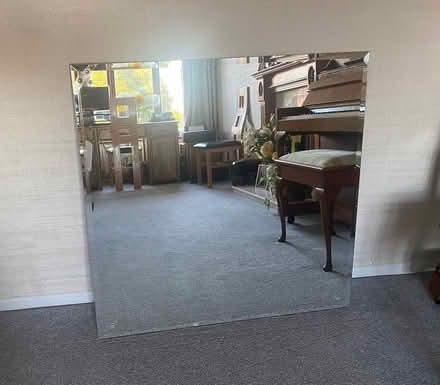 Photo of free Large 90cm square mirror (Barnacle CV7) #1