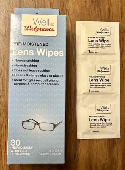 Photo of free Pre-moistened Lens Wipes (West San Jose 95128) #1