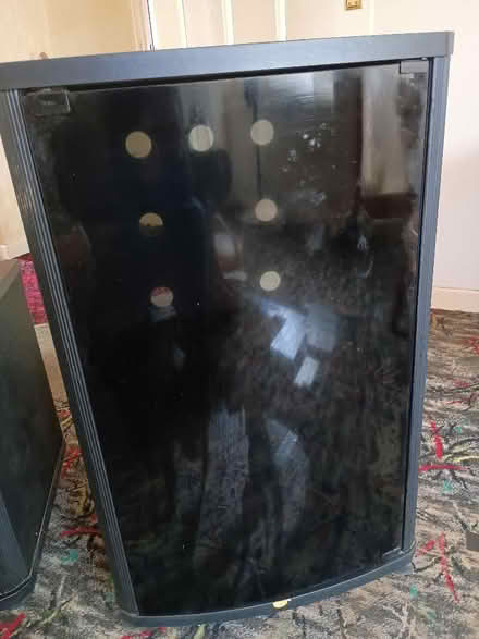 Photo of free Matching black TV and HiFi cabinets (Woodley RG5) #1