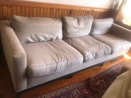 Photo of free Good quality solid couch (Port Stanley orchard beach) #1