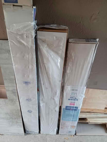 Photo of free tongue and grove white flooring (Eh166dd) #2